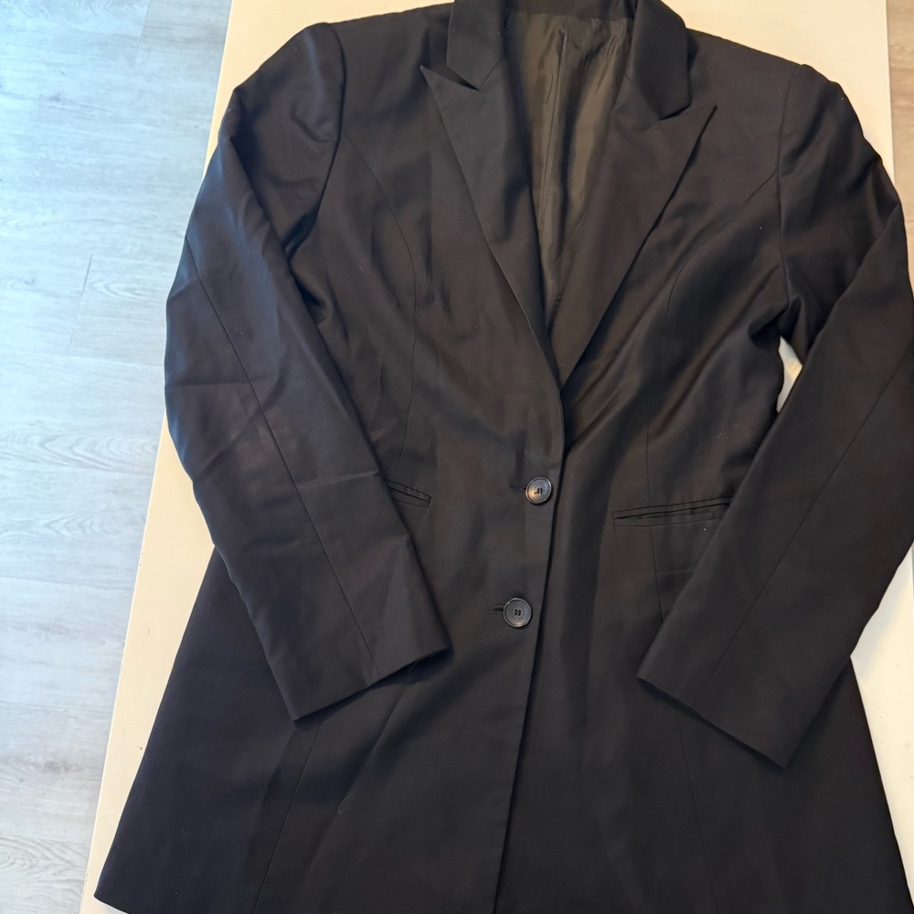 Custom Black ladies pants suit